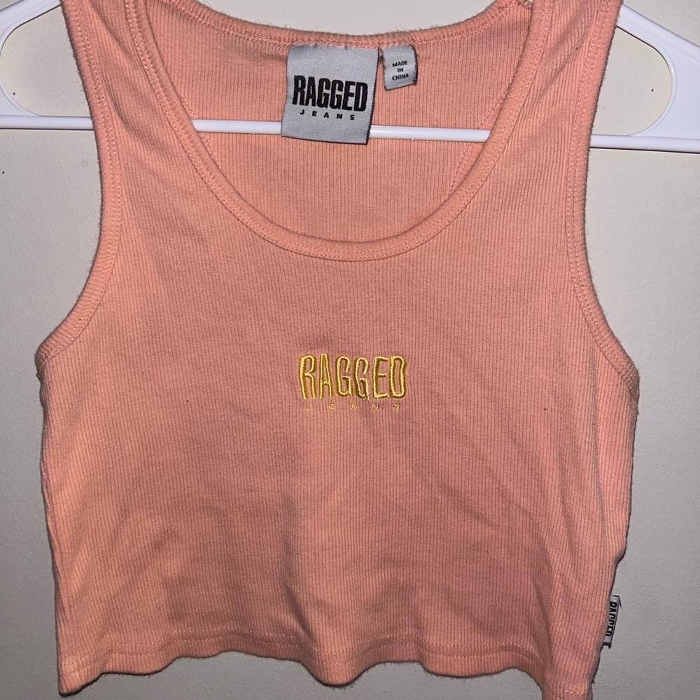 ragged jeans tank